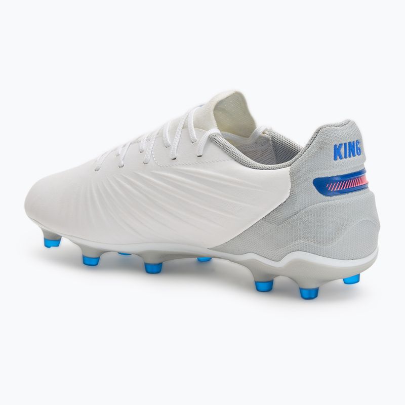Кросівки футбольні PUMA King Match FG/AG puma white/bluemazing/flat light grey/sunset glow 3