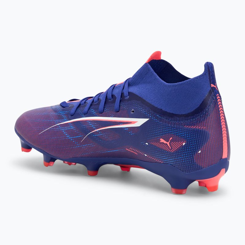 Кросівки футбольні PUMA Ultra 5 Match+ FG/AG lapis lazuli/puma white/sunset gloe 3