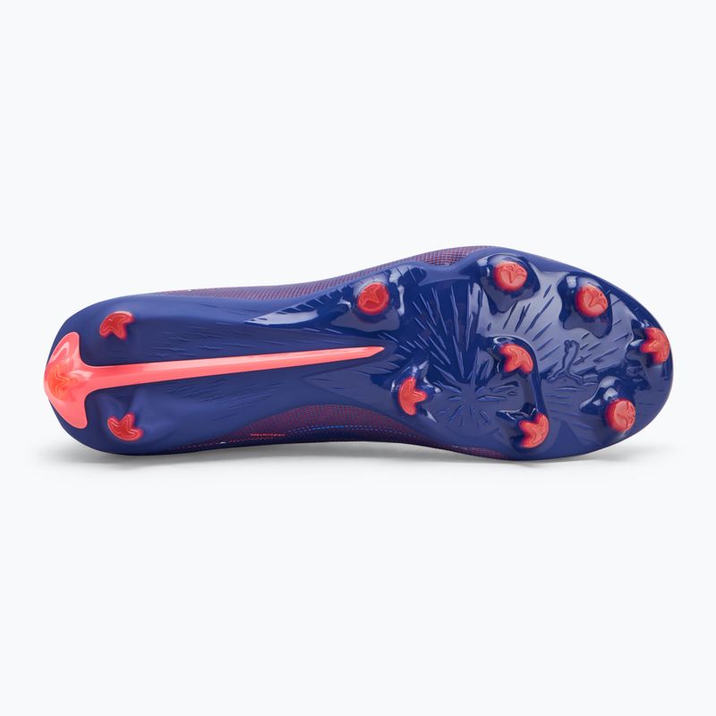 Кросівки футбольні PUMA Ultra 5 Match+ FG/AG lapis lazuli/puma white/sunset gloe 4