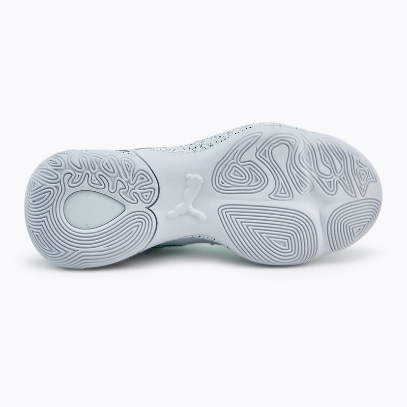 Кросівки баскетбольні чоловічі PUMA Genetics Speckle puma black/silver mist/jade frost 5