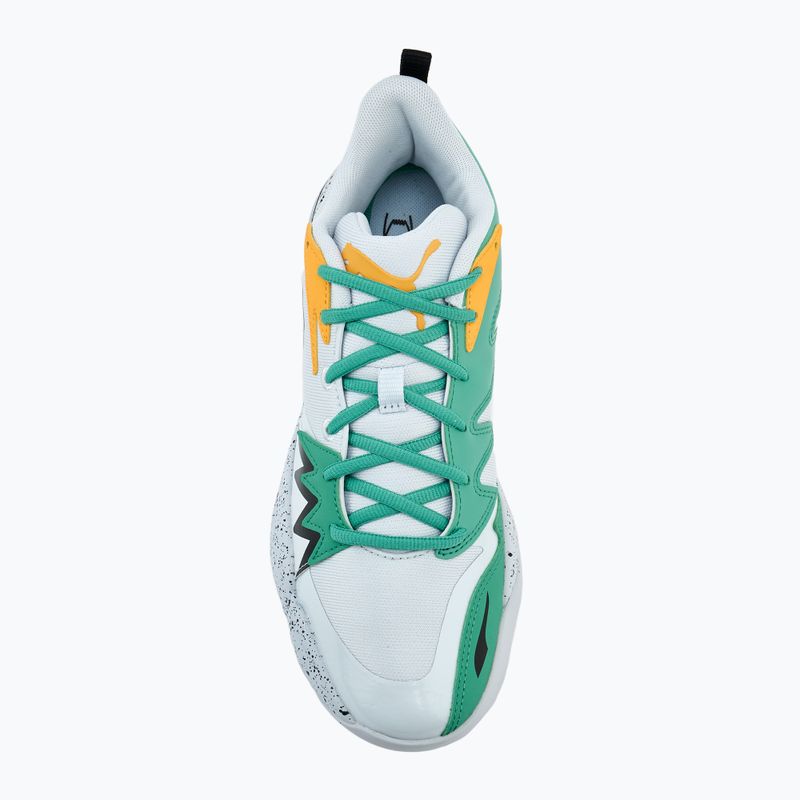 Кросівки баскетбольні чоловічі PUMA Genetics Speckle puma black/silver mist/jade frost 6