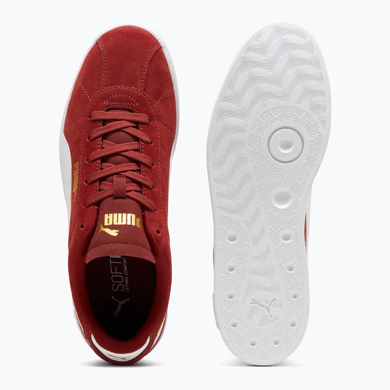 Кросівки PUMA Club II intense red/puma white/puma gold 10