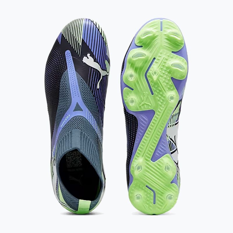 Футбольні бутси PUMA Future 7 Match+ LL FG/AG сіре небо / білі футбольні бутси PUMA Future 7 Match+ LL FG/AG сіре небо / білі футбольні бутси 11