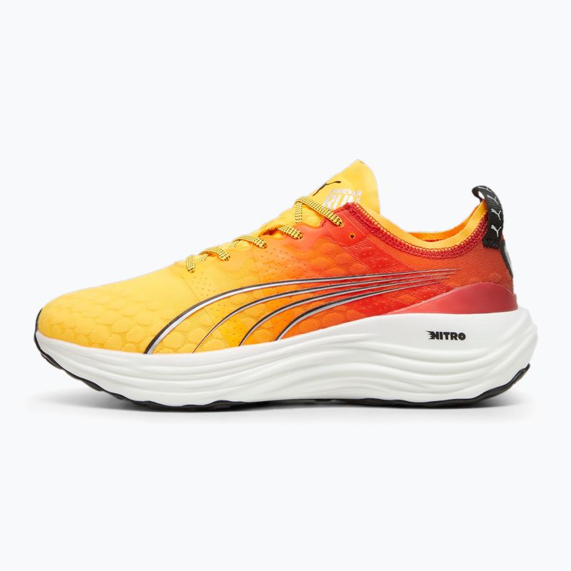 Кросівки для бігу чоловічі PUMA ForeverRun Nitro Fade sun stream/sunset glow/puma white 9