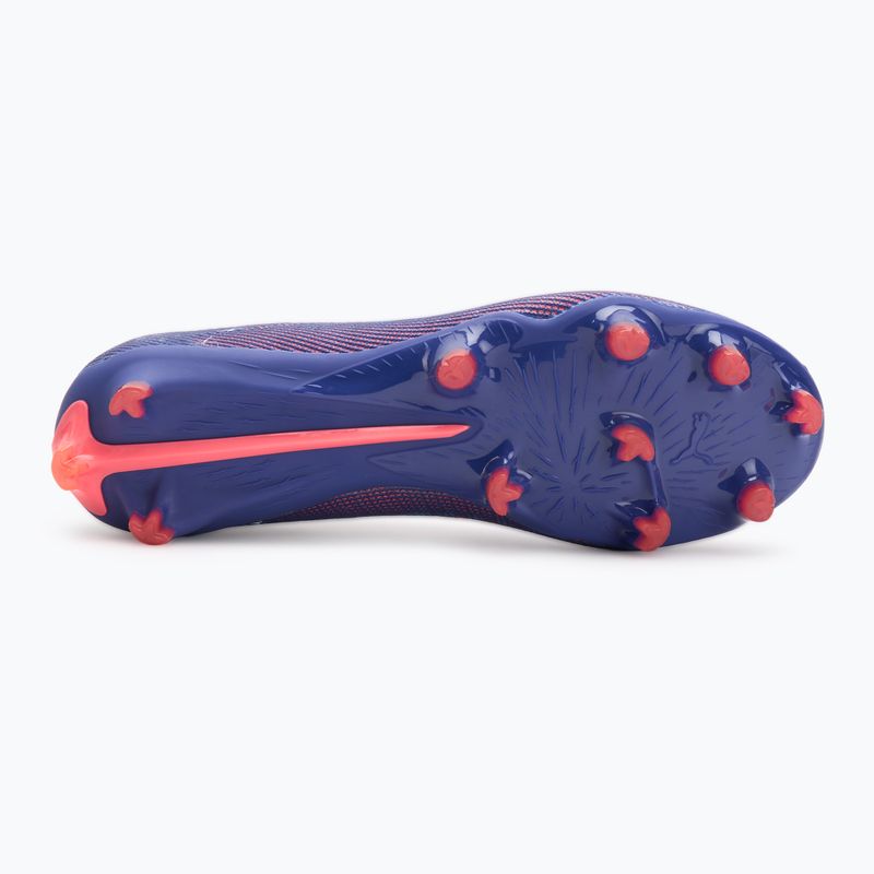 Кросівки футбольні PUMA Ultra 5 Pro FG/AG lapis lazuli/puma white/sunset gloe 4