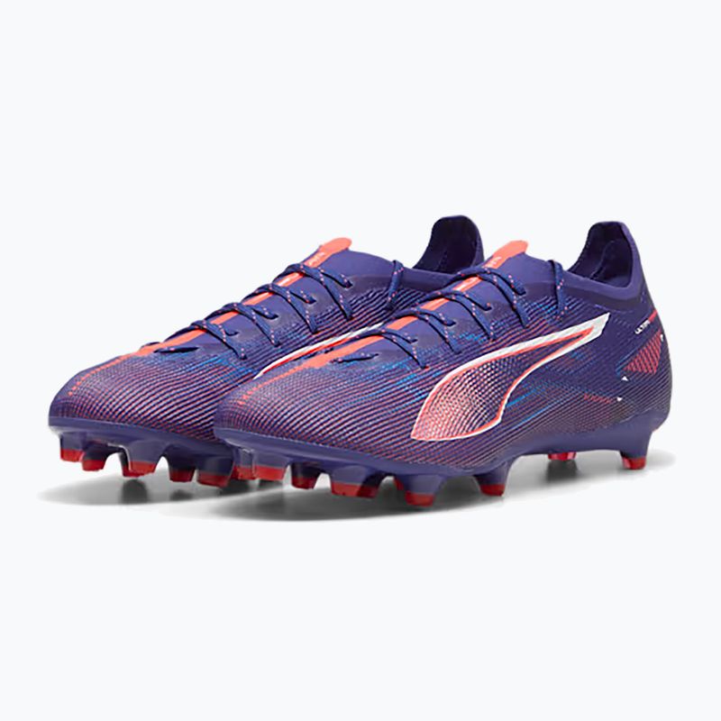 Кросівки футбольні PUMA Ultra 5 Pro FG/AG lapis lazuli/puma white/sunset gloe 8