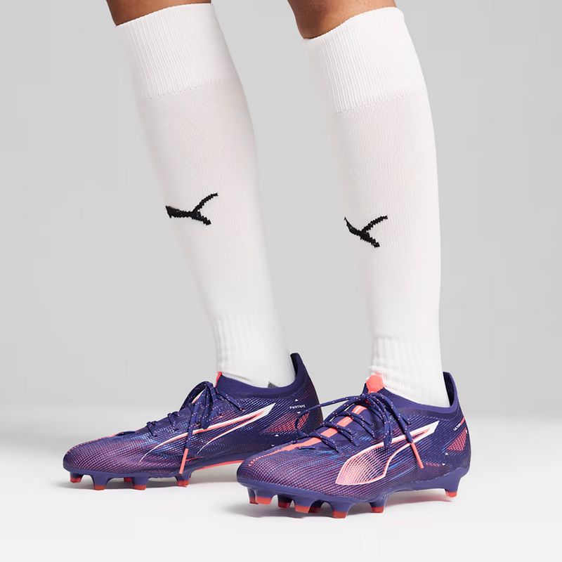 Кросівки футбольні PUMA Ultra 5 Pro FG/AG lapis lazuli/puma white/sunset gloe 14
