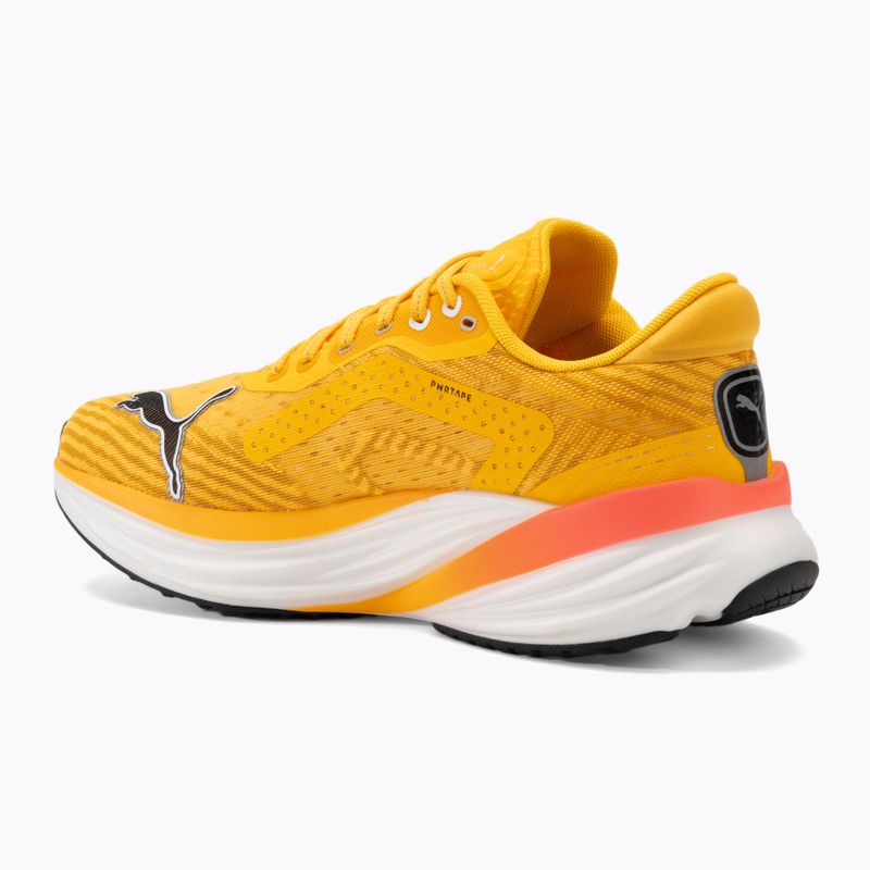 Кросівки для бігу чоловічі PUMA Nitro 2 Tech sun stream/sunset glow/puma white 3