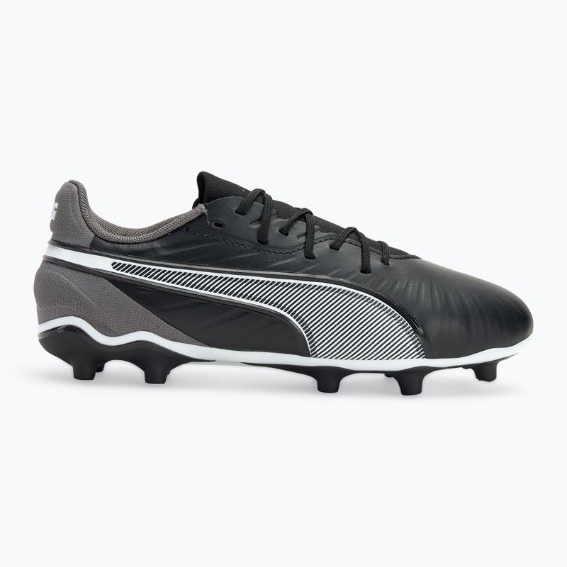 Кросівки футбольні дитячі PUMA King Match FG/AG Jr puma black/puma white/cool dark grey 2