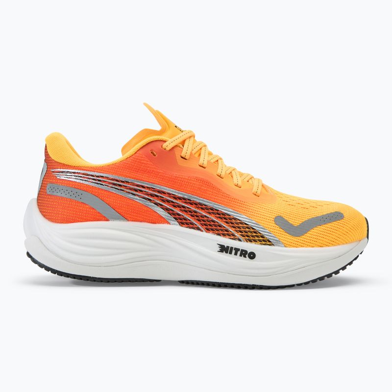 Кросівки для бігу жіночі PUMA Velocity Nitro 3 Fade sun stream/sunset glow/white 2