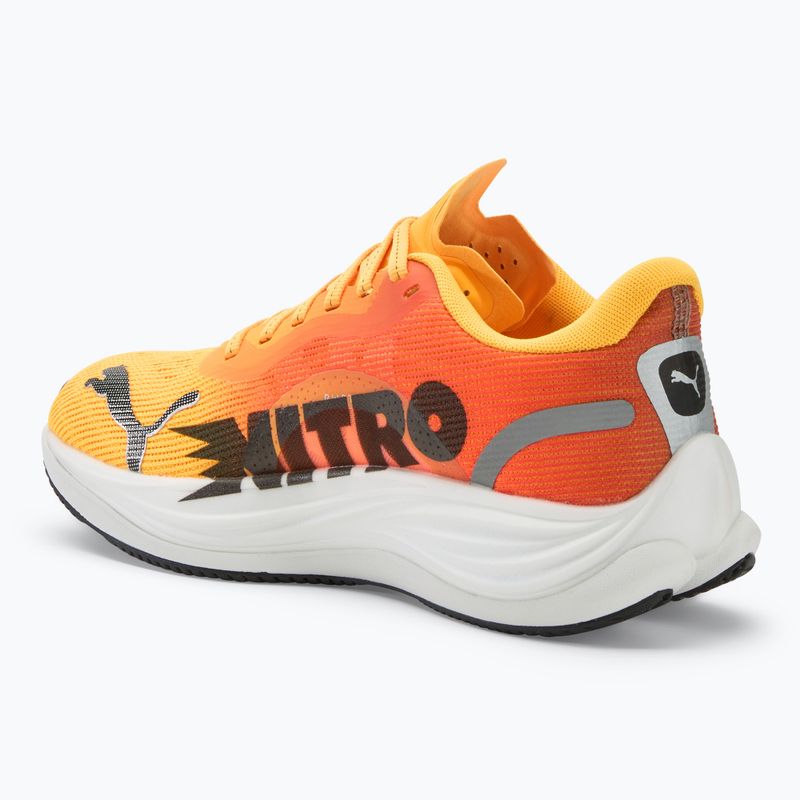 Кросівки для бігу жіночі PUMA Velocity Nitro 3 Fade sun stream/sunset glow/white 3