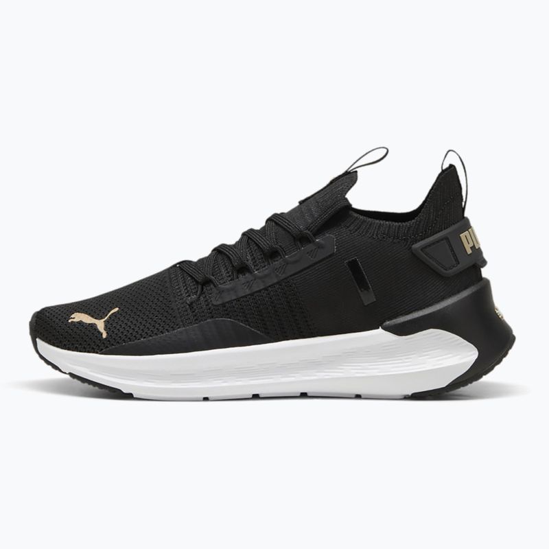 Кросівки для бігу жіночі PUMA Softride Symmetry Fuzion puma black/puma gold 2