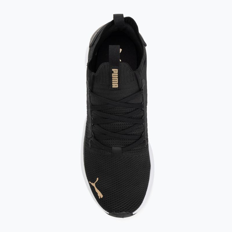 Кросівки для бігу жіночі PUMA Softride Symmetry Fuzion puma black/puma gold 5