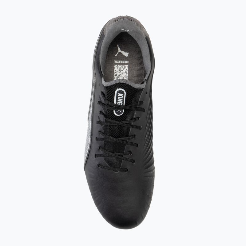 Кросівки футбольні чоловічі PUMA King Ultimate MxSG puma black/puma white/cool dark grey 5