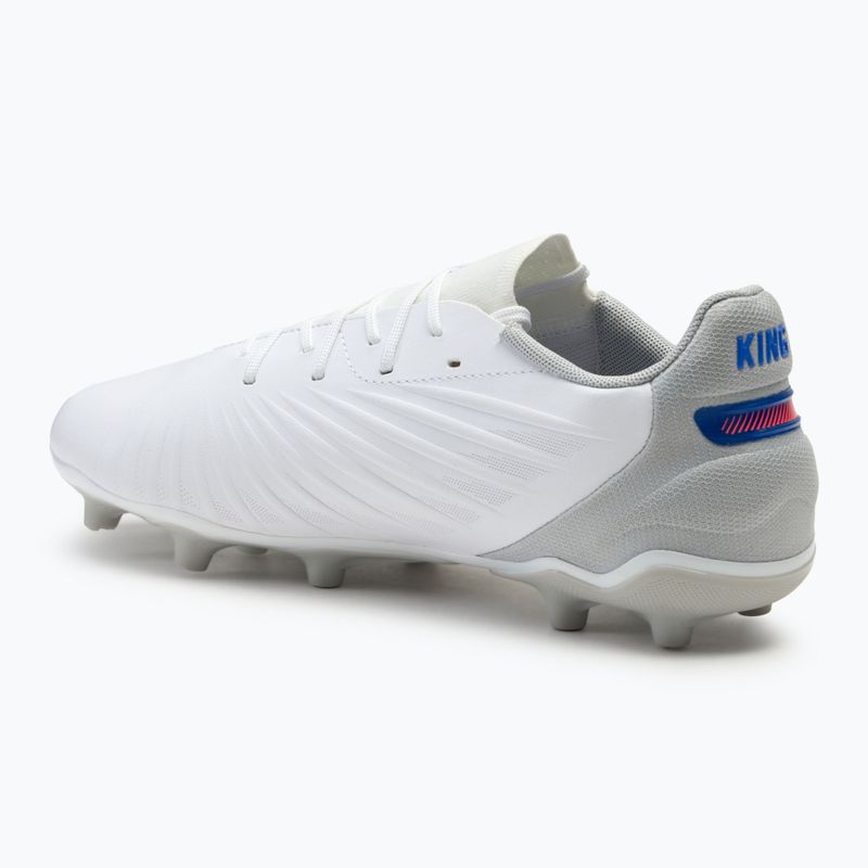 Кросівки футбольні дитячі PUMA King Match FG/AG Jr puma white/bluemazing/flat light grey/sunset glow 3