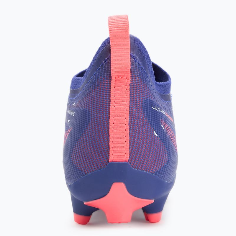 Кросівки футбольні дитячі PUMA Ultra 5 Pro FG/AG Jr lapis lazuli/puma white/sunset glow 6