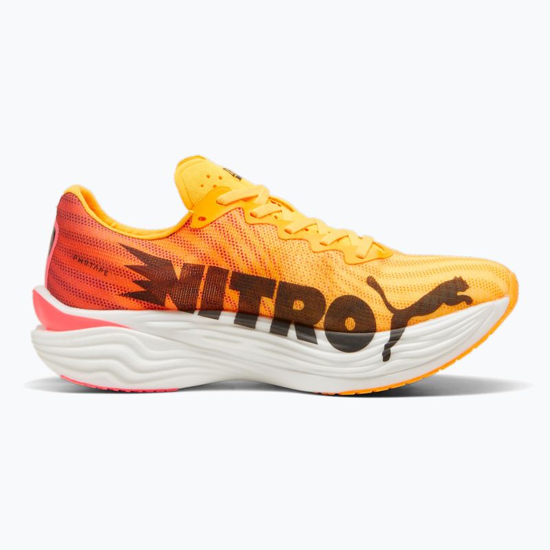 Кросівки для бігу чоловічі PUMA Deviate Nitro Elite 3 fire sun stream/sunset glow 2