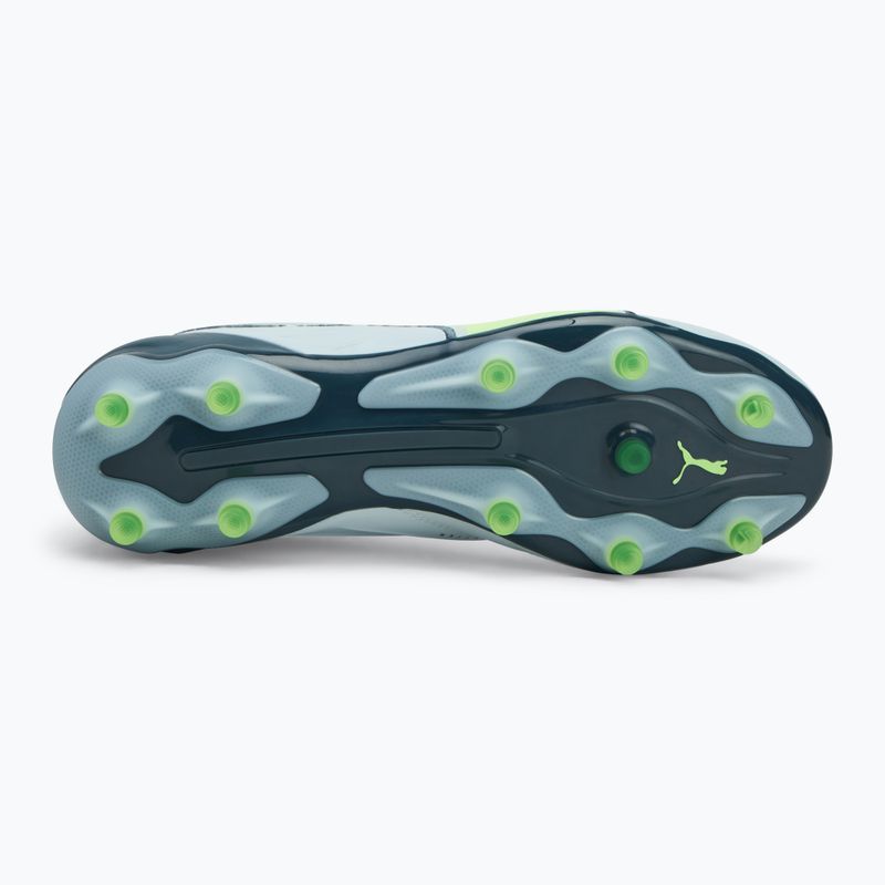 Кросівки футбольні чоловічі PUMA King Pro FG/AG frosted dew/fizzy apple 4