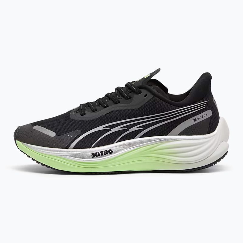 Жіночі бігові кросівки PUMA Velocity Nitro 3 GTX пума чорний / пума сріблястий 9