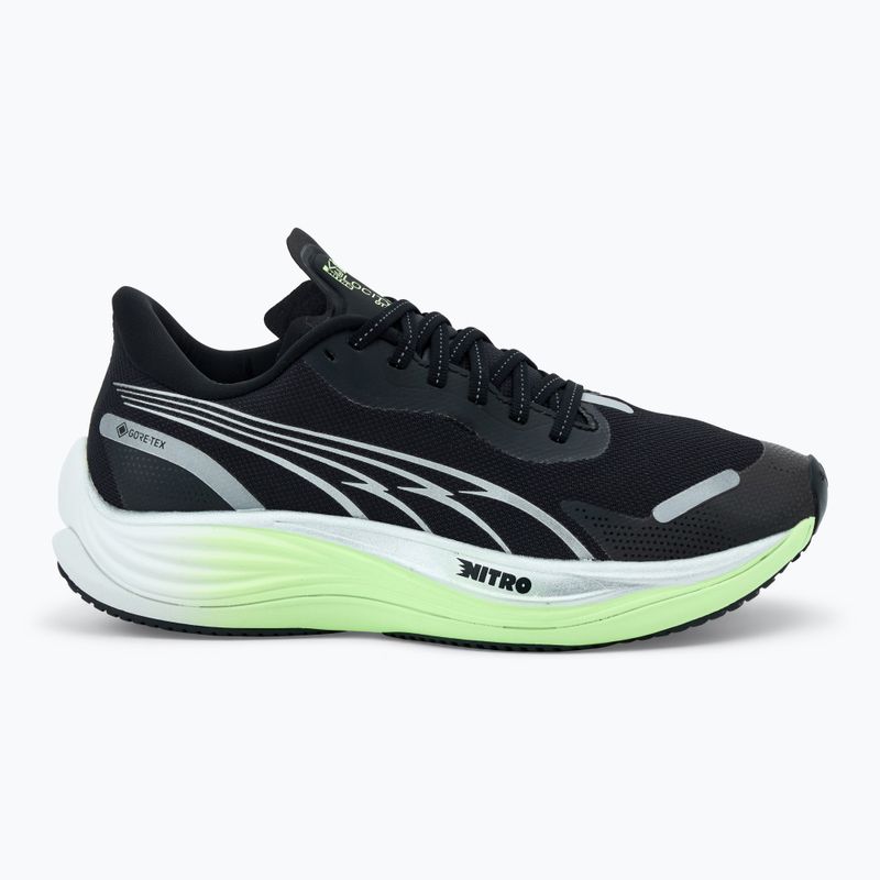 Жіночі бігові кросівки PUMA Velocity Nitro 3 GTX пума чорний / пума сріблястий 2