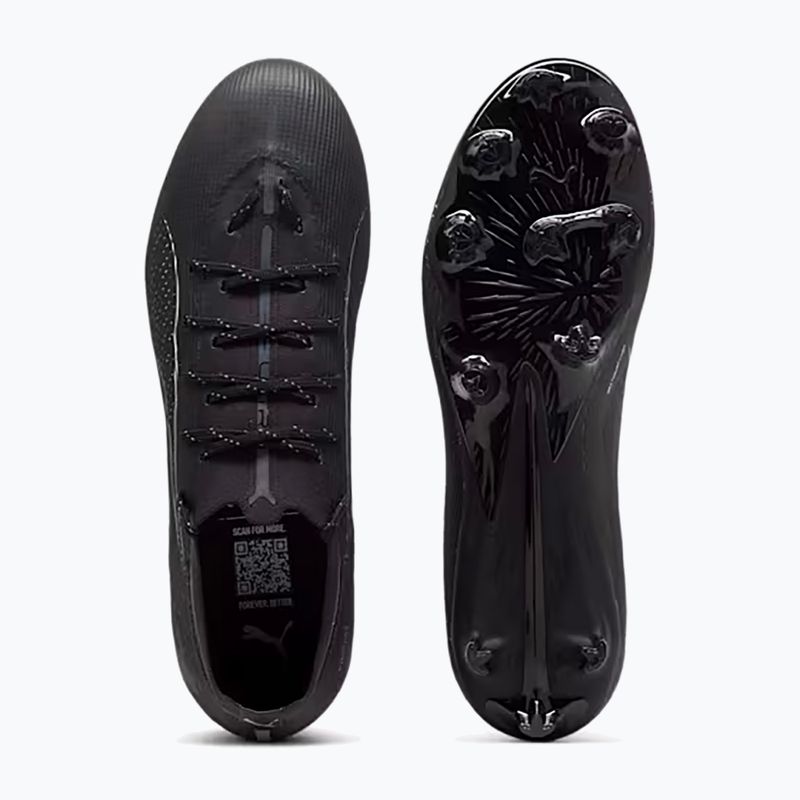 Кросівки футбольні PUMA Ultra 5 Pro FG/AG puma black/puma white 11