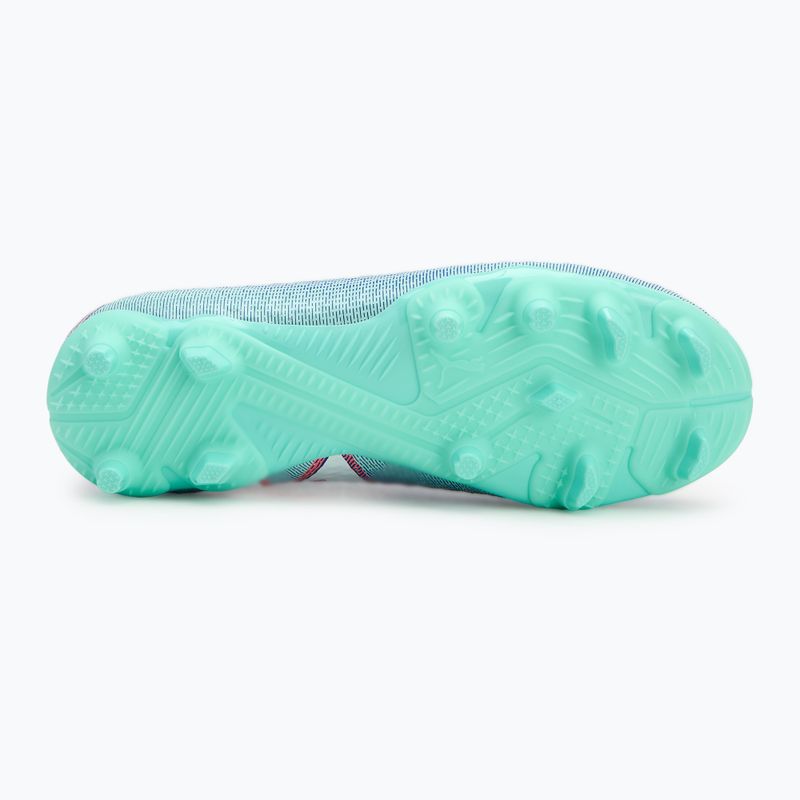 Кросівки футбольні дитячі PUMA Future 7 Pro FG/AG Jr bluemazing/puma white/electric peppermint 4