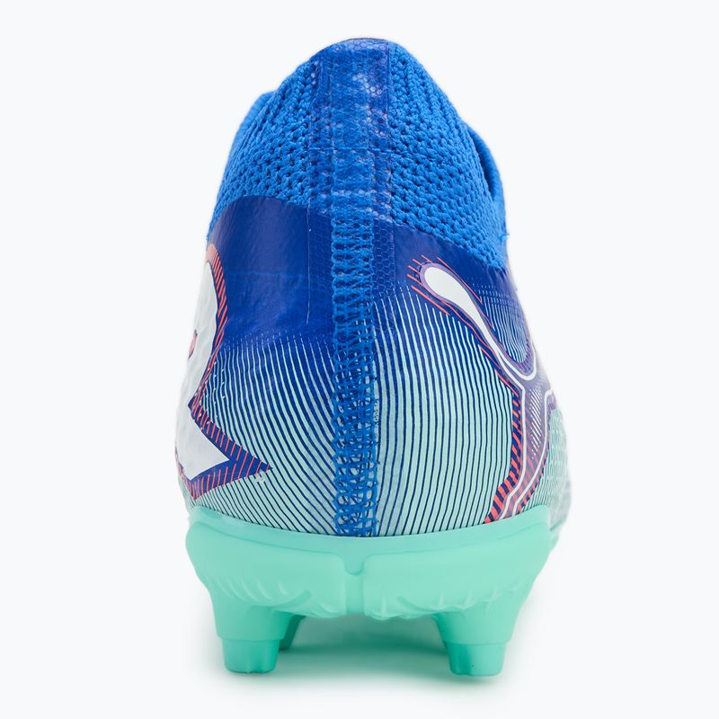 Кросівки футбольні дитячі PUMA Future 7 Pro FG/AG Jr bluemazing/puma white/electric peppermint 6