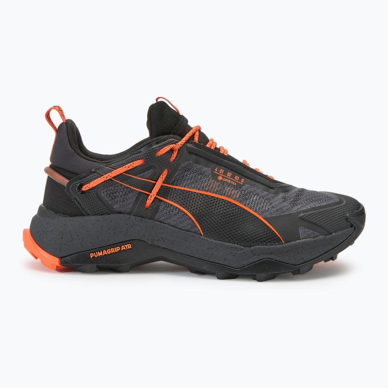 Кросівки туристичні чоловічі PUMA Explore Nitro GTX puma black/flat dark gray/flame flicker 2