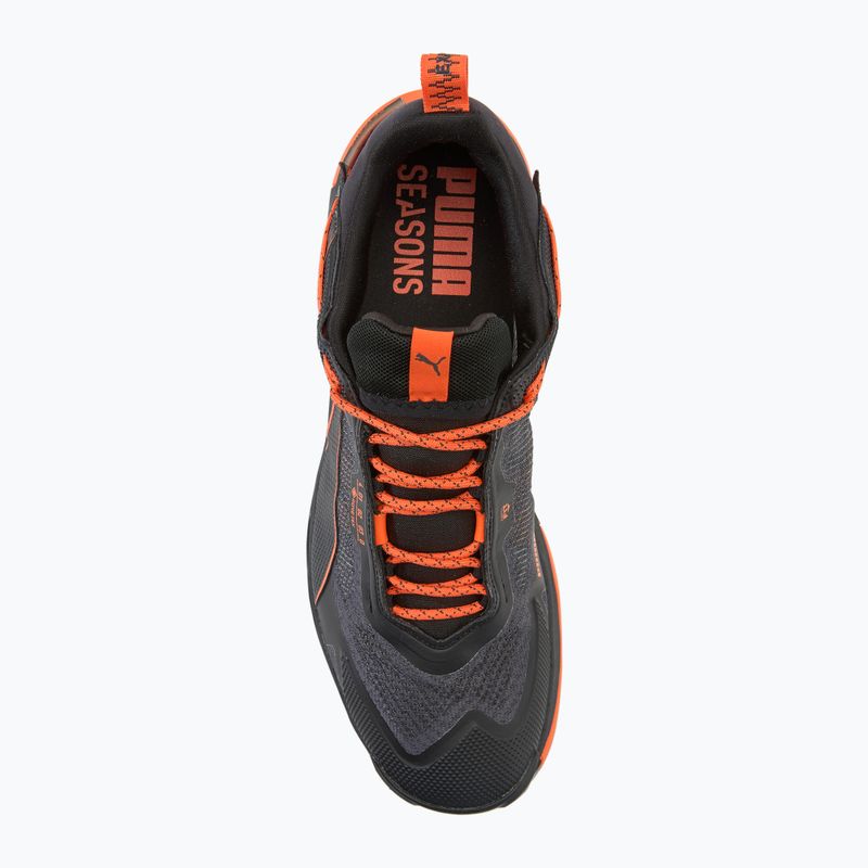 Кросівки туристичні чоловічі PUMA Explore Nitro GTX puma black/flat dark gray/flame flicker 5