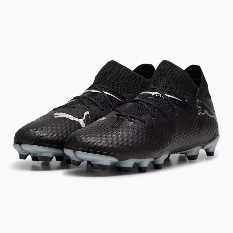 Кросівки футбольні дитячі PUMA Future 7 Pro FG/AG Jr puma black/puma silver 8