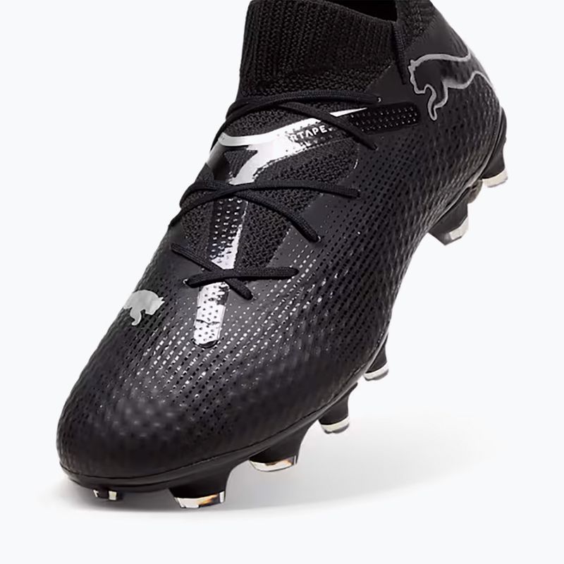 Кросівки футбольні чоловічі PUMA Future 7 Pro FG/AG puma black/puma silver 12