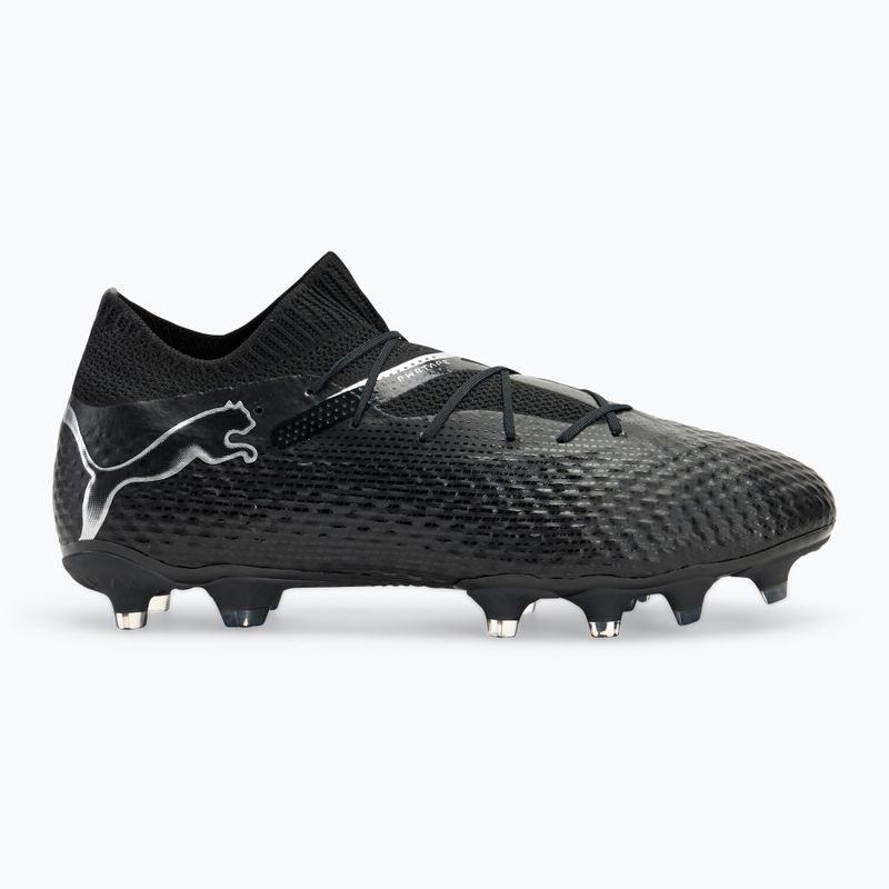 Кросівки футбольні чоловічі PUMA Future 7 Pro FG/AG puma black/puma silver 2