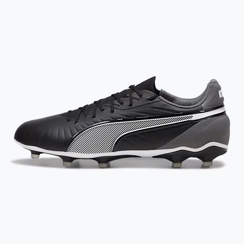 Кросівки футбольні PUMA King Match FG/AG puma black/puma white/cool dark grey 8