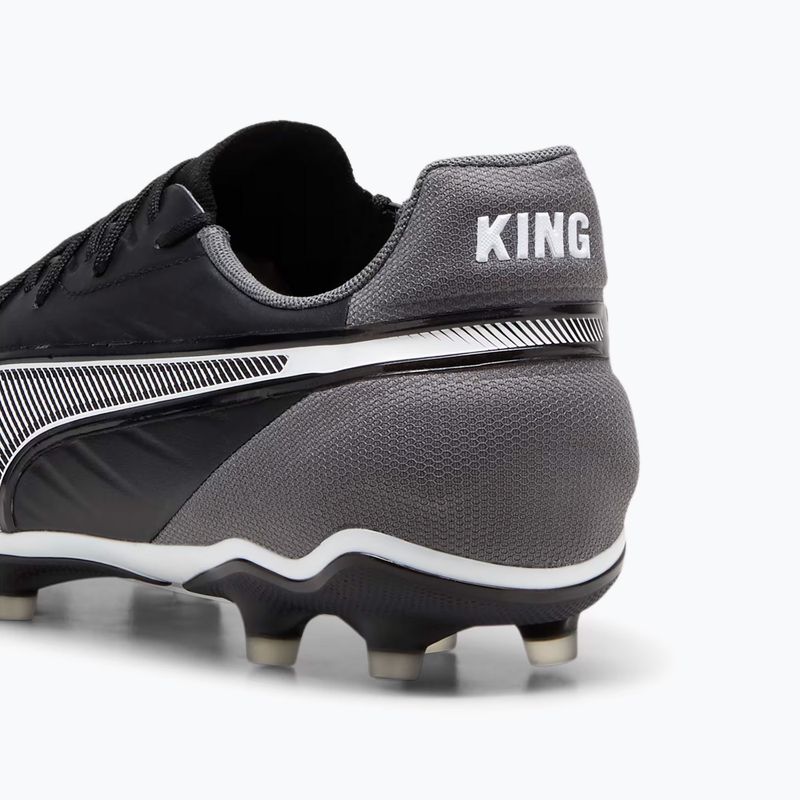 Кросівки футбольні PUMA King Match FG/AG puma black/puma white/cool dark grey 13