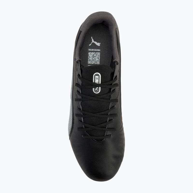 Кросівки футбольні PUMA King Match FG/AG puma black/puma white/cool dark grey 5