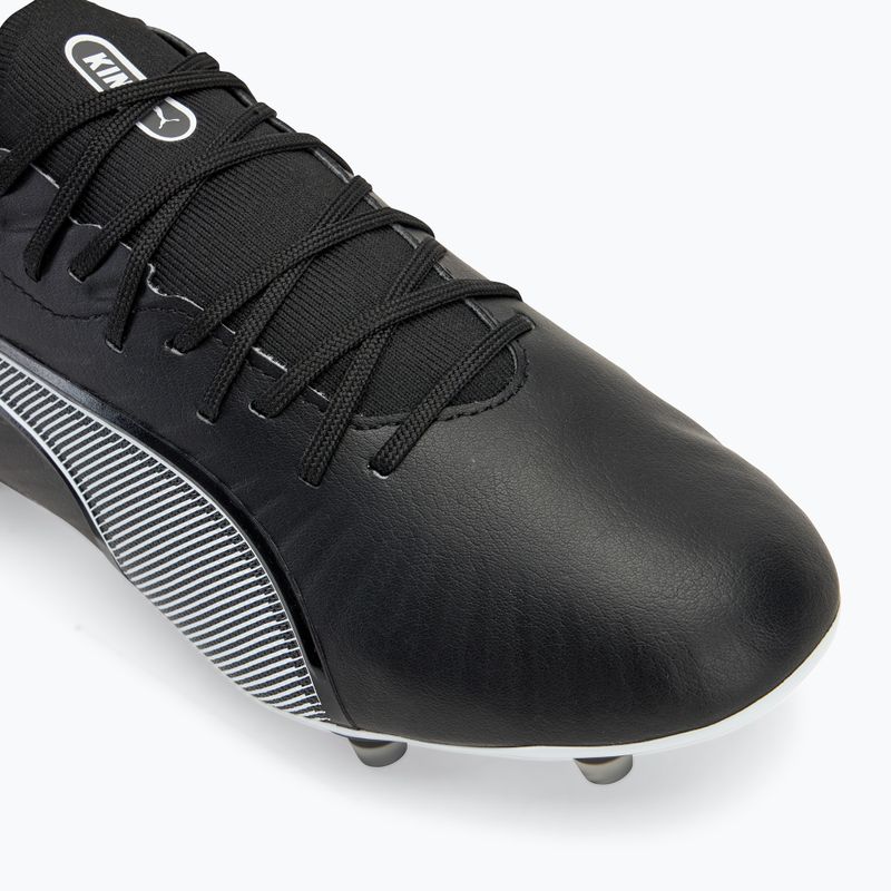 Кросівки футбольні PUMA King Match FG/AG puma black/puma white/cool dark grey 7
