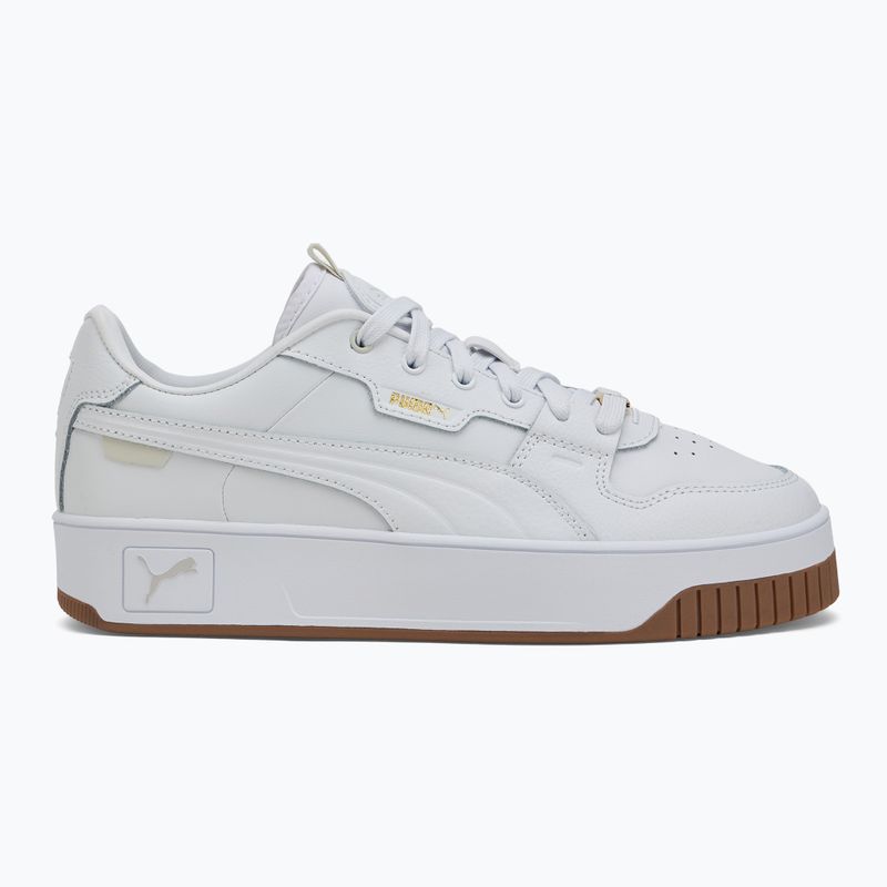 Кросівки жіночі PUMA Carina Street Lux puma white/puma white/puma gold 2