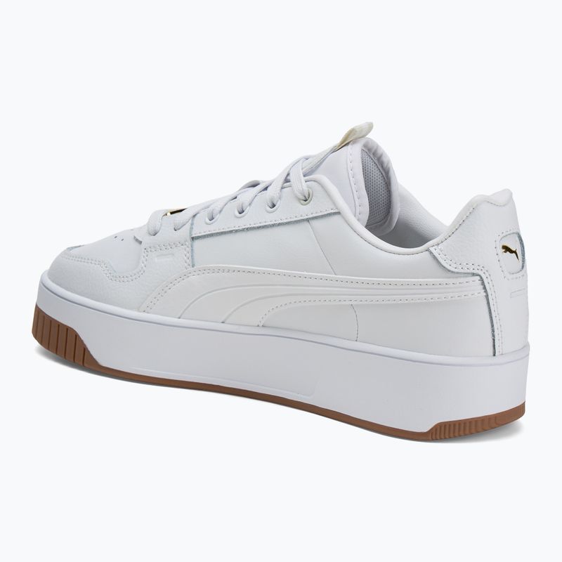 Кросівки жіночі PUMA Carina Street Lux puma white/puma white/puma gold 3