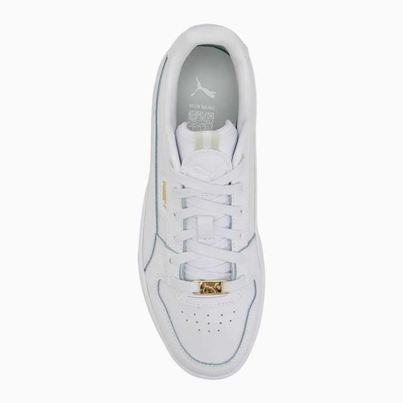 Кросівки жіночі PUMA Carina Street Lux puma white/puma white/puma gold 5