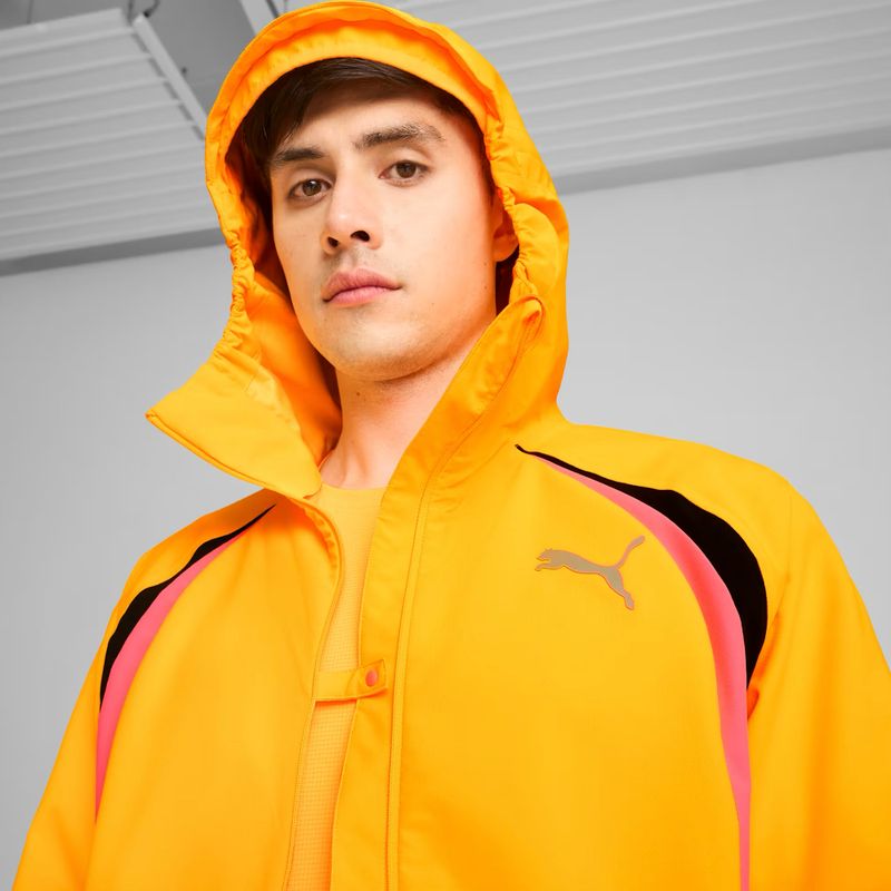 Куртка для бігу чоловіча PUMA Run Ultraweave Raincell sun stream 4