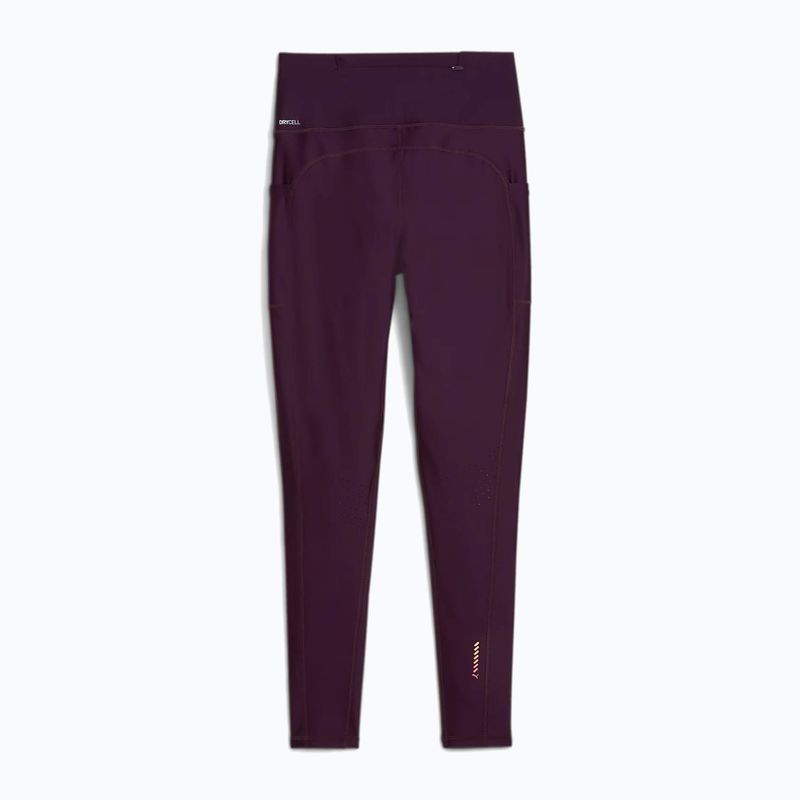 Легінси для бігу жіночі PUMA Run Ultraform HW FL midnight plum 2