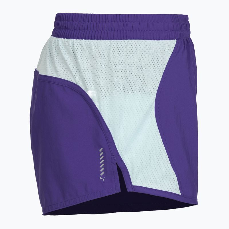 Шорти для бігу жіночі Puma Run Favorite Velocity 3" Shorts violet/blue/silver/black 4