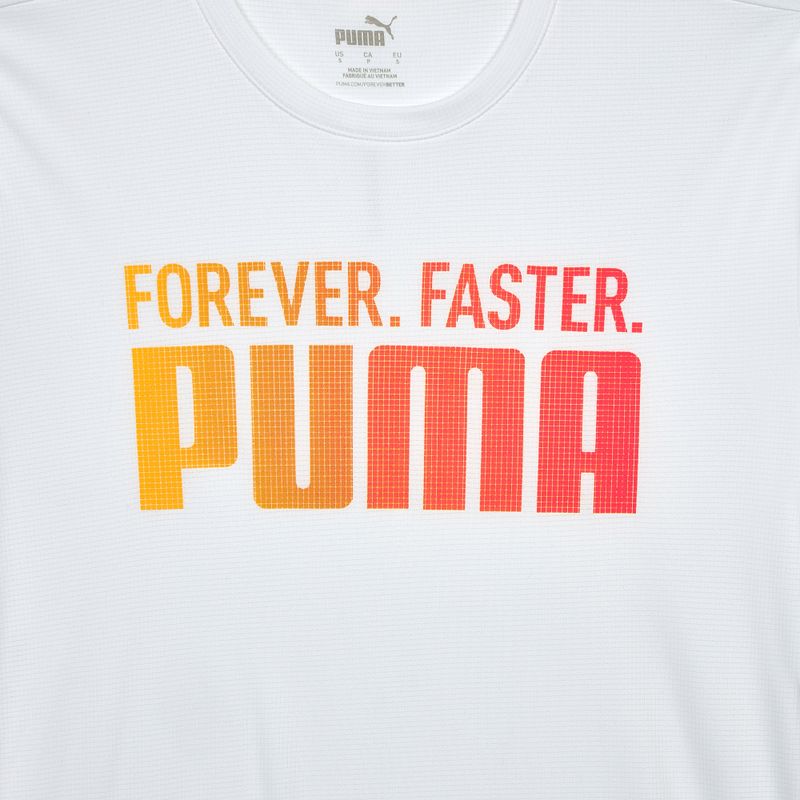 Футболка чоловіча PUMA Run Favorites Forever Faster TEE puma white 5