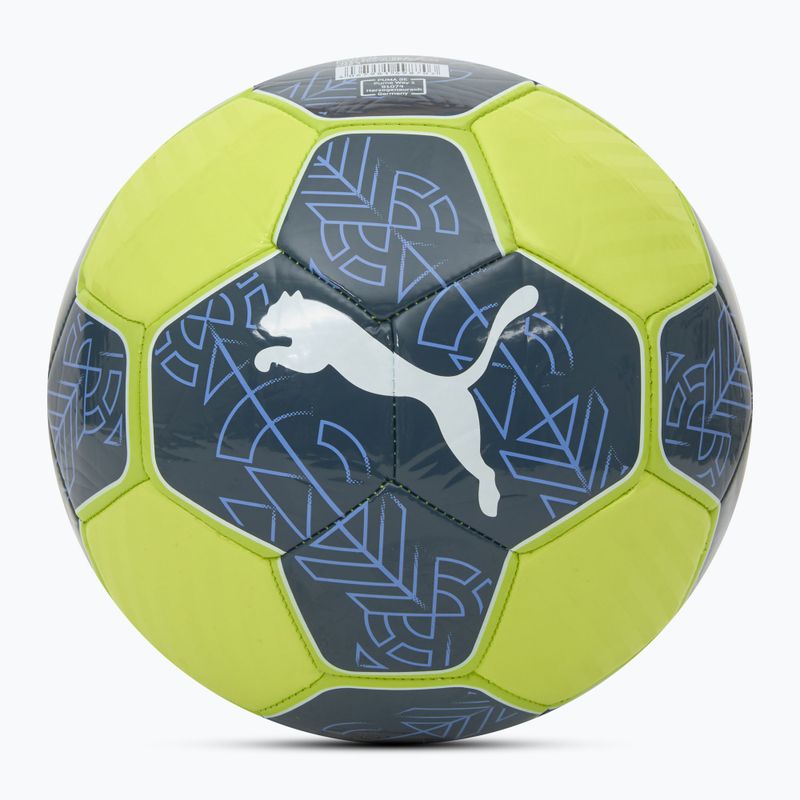 М'яч футбольний PUMA Prestige fizzy apple/grey skins розмір 3