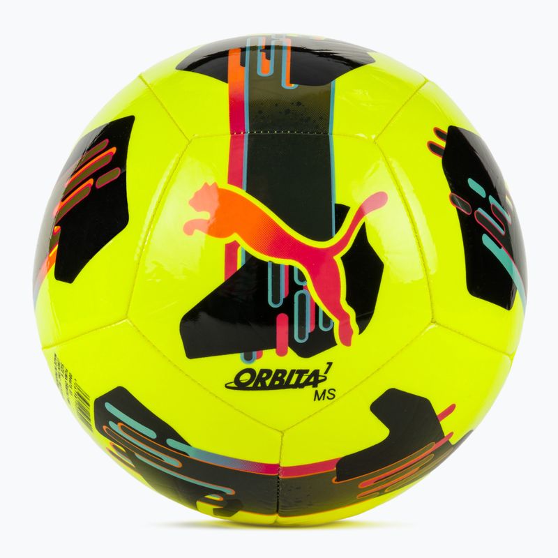 М'яч футбольний PUMA Orbita 7 MS lemon tonic/multicolor розмір 4