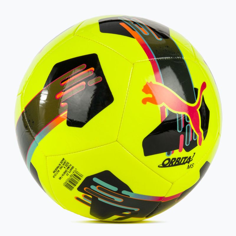 М'яч футбольний PUMA Orbita 7 MS lemon tonic/multicolor розмір 4 2