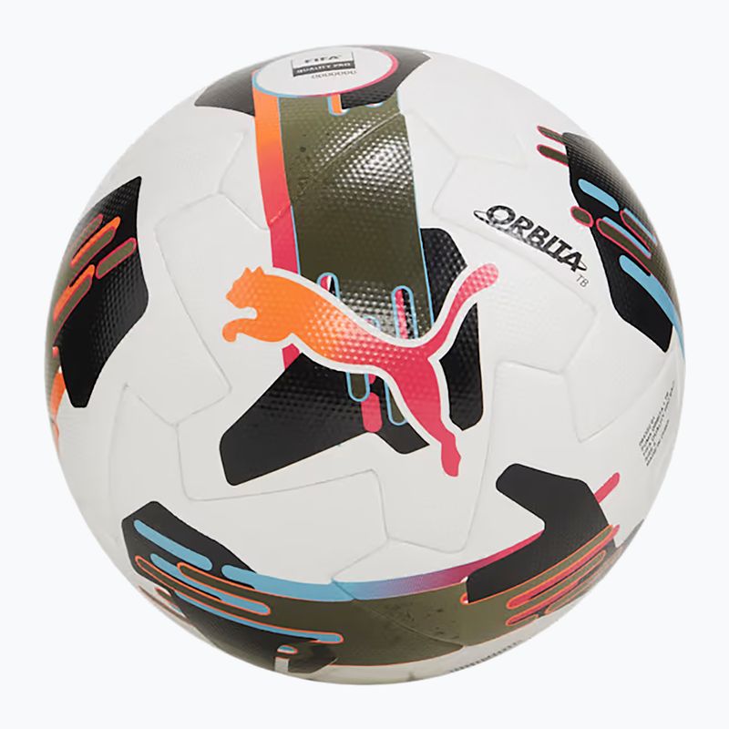 М'яч футбольний PUMA Orbita 1 TB FIFA Quality Pro puma white/multicolor розмір 5