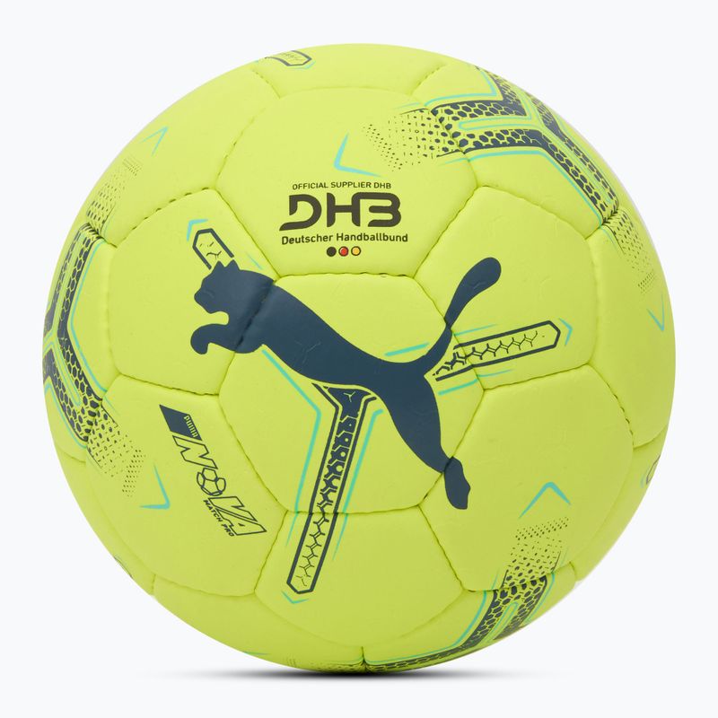 М'яч гандбольний PUMA Nova Match Pro fizzy apple/grey skies розмір 2