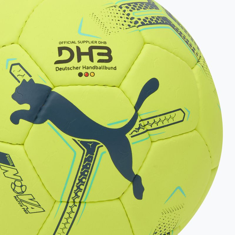 М'яч гандбольний PUMA Nova Match Pro fizzy apple/grey skies розмір 2 3