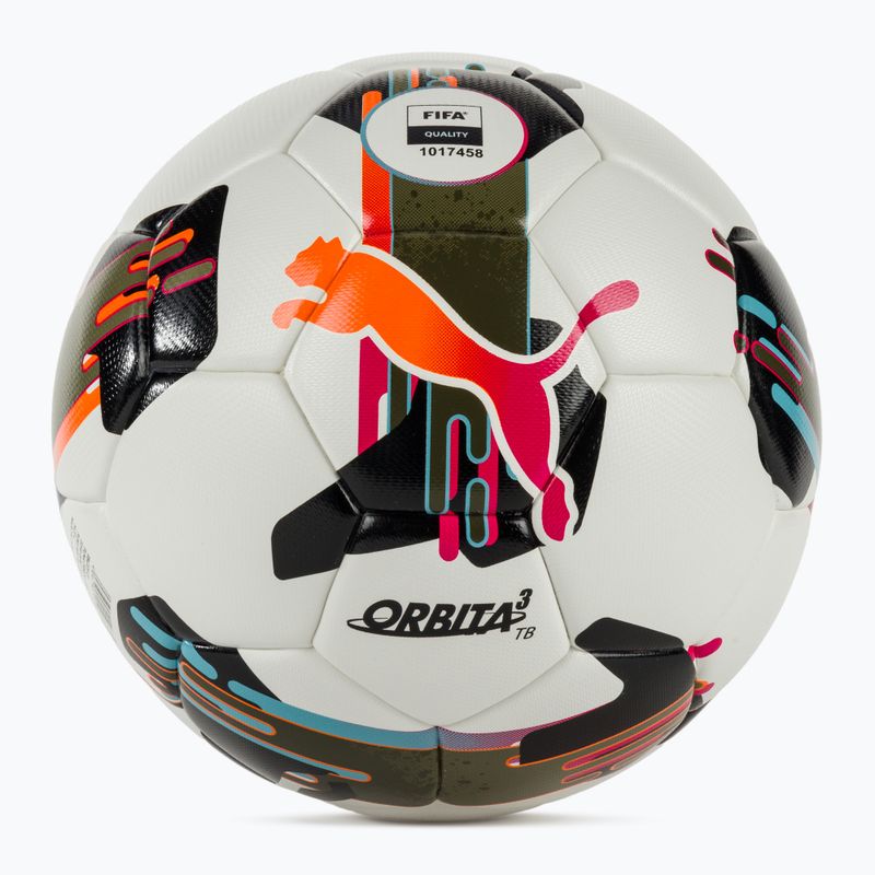 М'яч футбольний PUMA Orbita 3 TB FIFA Quality puma white/multicolor розмір 4